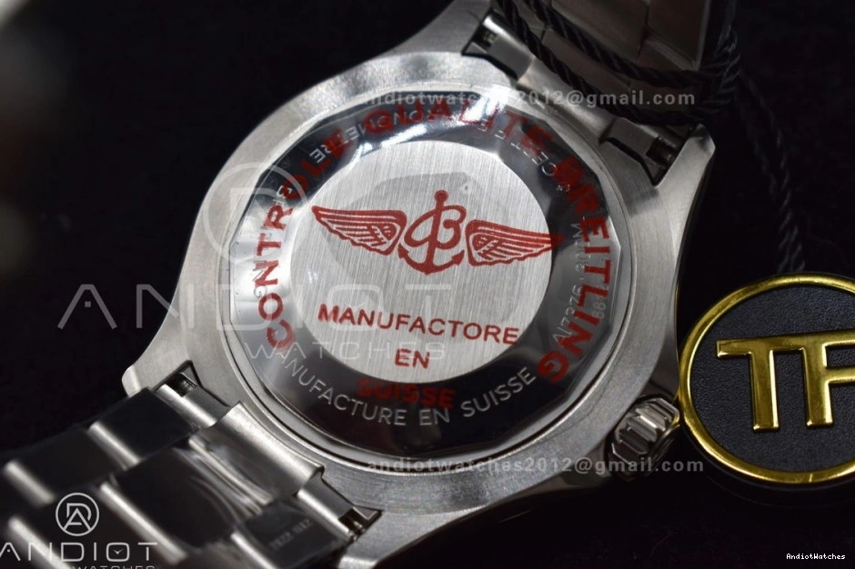 Edition White Black on 1:1 Dial Best Bracelet TF Automatic Chic 44 475 SuperOcean SS A 1226